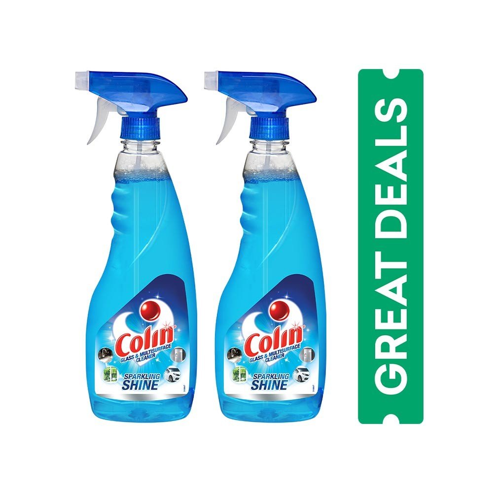 Colin 2x More Shine Glass Cleaner - Pack of 2