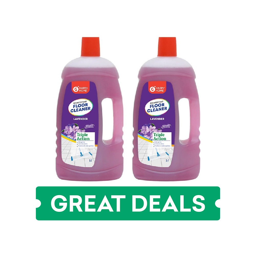 Grocered Happy Home Lavender Floor Cleaner - Pack of 2