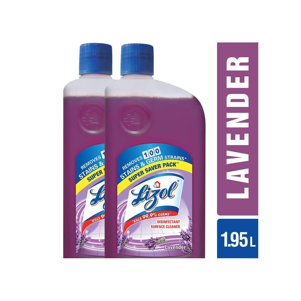 Lizol Lavender Floor Cleaner - Pack of 2