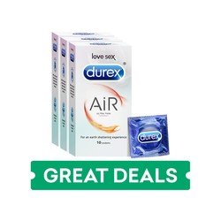 Durex Air Ultra Thin Condom - Pack of 3