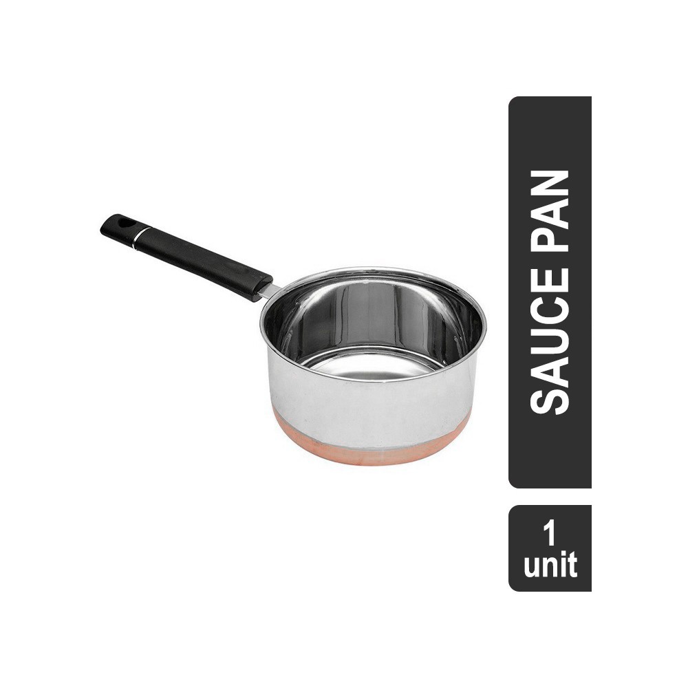 Omega Heavy Stainless Steel Copper Base Non-Induction 1 lt Sauce Pan (16 cm)