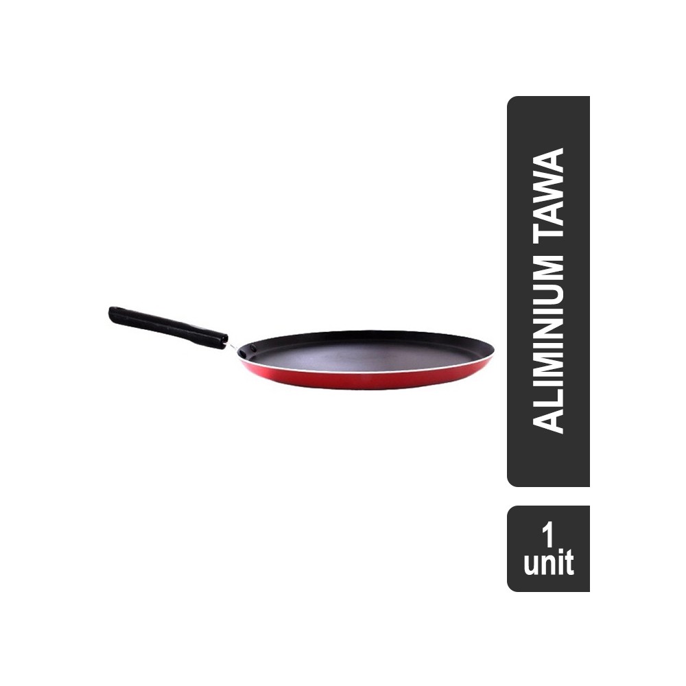 Melina MLNGR001 Aliminium Tawa (28 cm, Red)