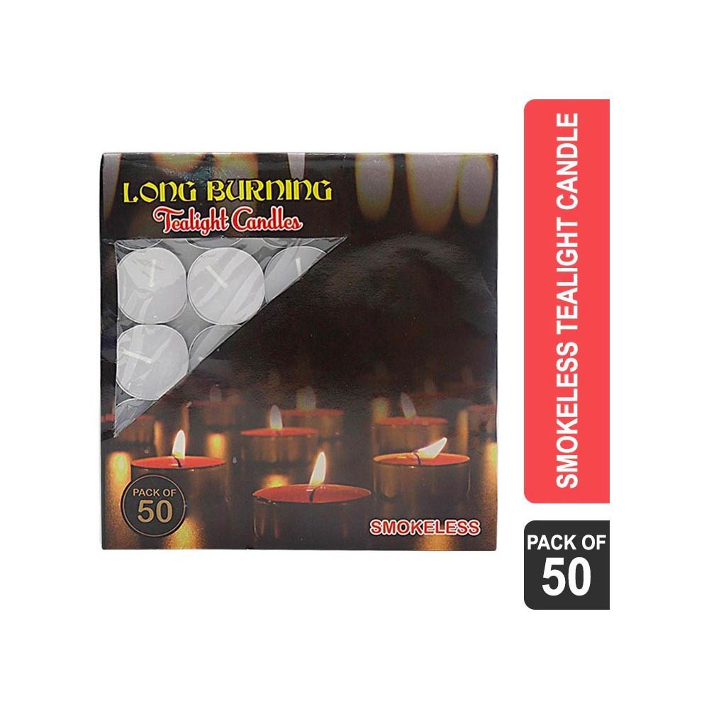 Auradecor Pack of 50 Tea Light Candle