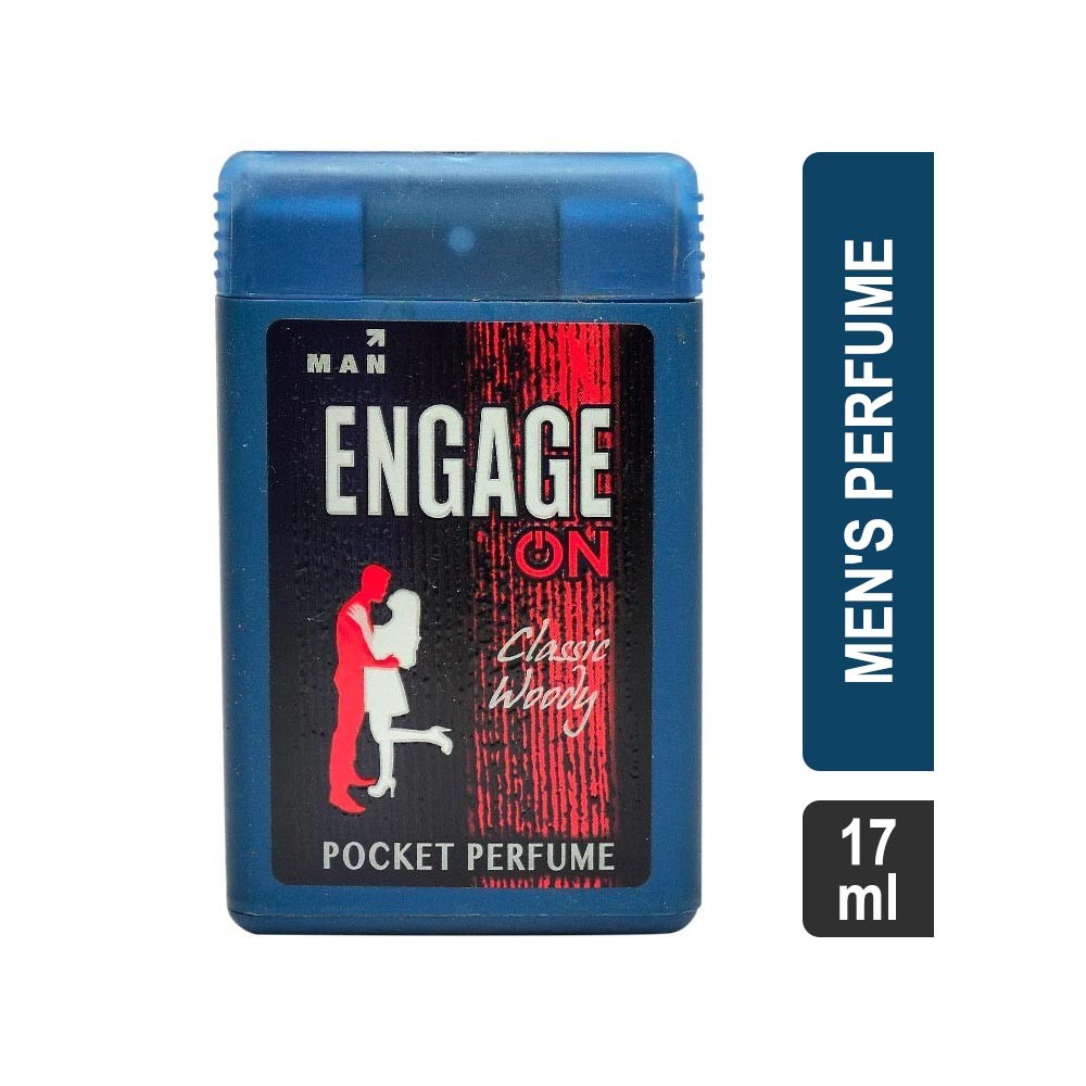 Engage On Classic Woody Pocket Men's Perfume