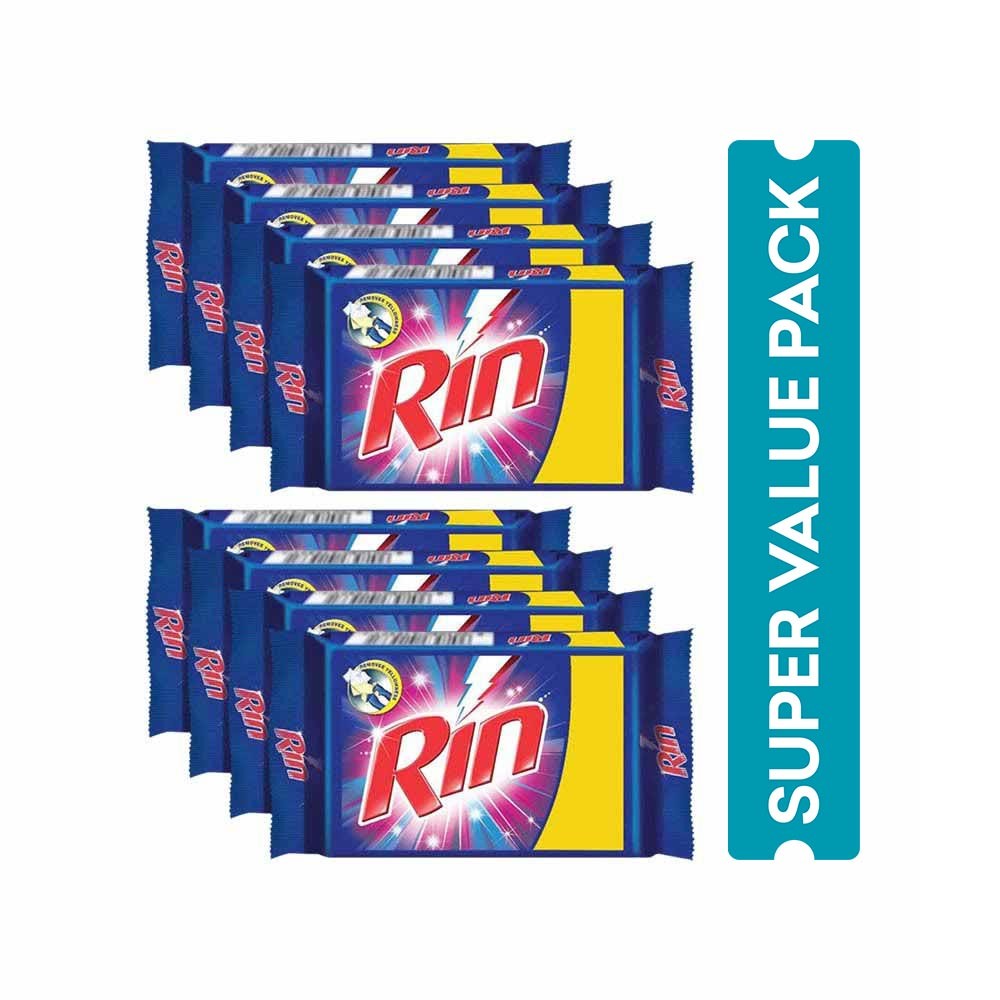 Rin Detergent Bar - Pack of 8