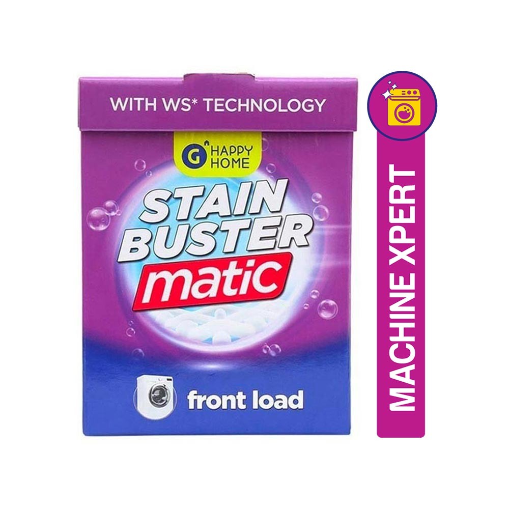 Grocered Happy Home Stain Buster Matic Front Load Detergent Powder