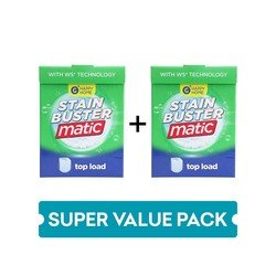Grocered Happy Home Stain Buster Matic Top Load Detergent Powder - Buy 1 Get 1 Free