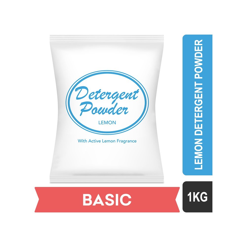 Basic Lemon Detergent Powder