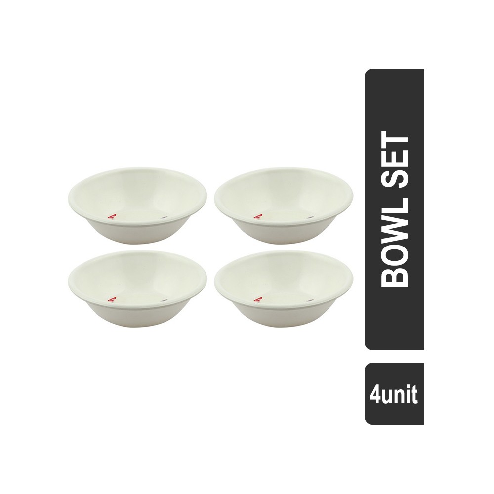 Dinesmart Melamine 4 Pcs Bowl Set (4.5