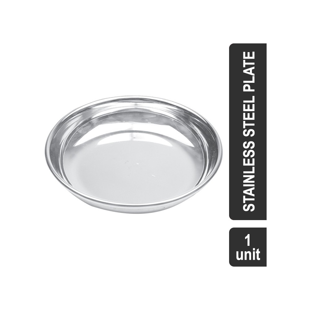 Omega Stainless Steel Traditional Halwa Plate (6'') (26G)