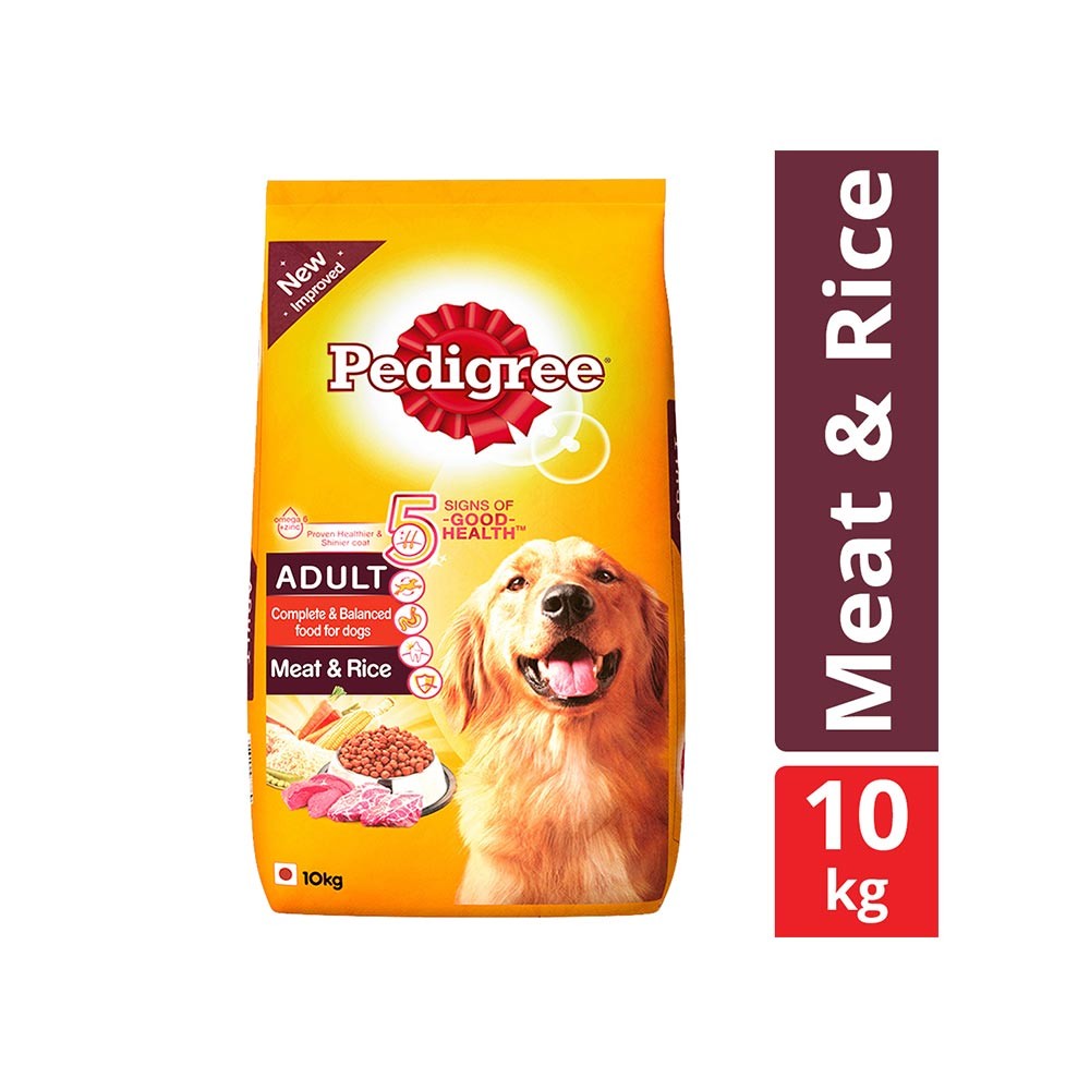 Pedigree Meat & Rice Dog Dry Food (Adult)