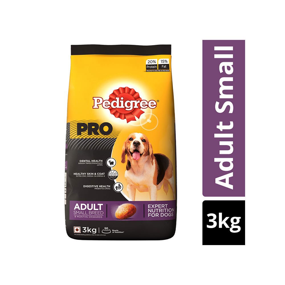 Pedigree Pro Expert Nutrition Small Breed Dry Food (Adult)