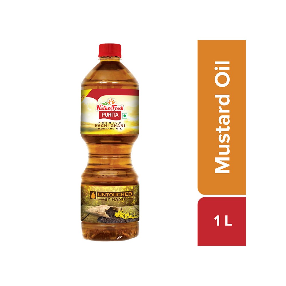 Nature Fresh Kachi Ghani Pure Mustard Oil (Bottle)