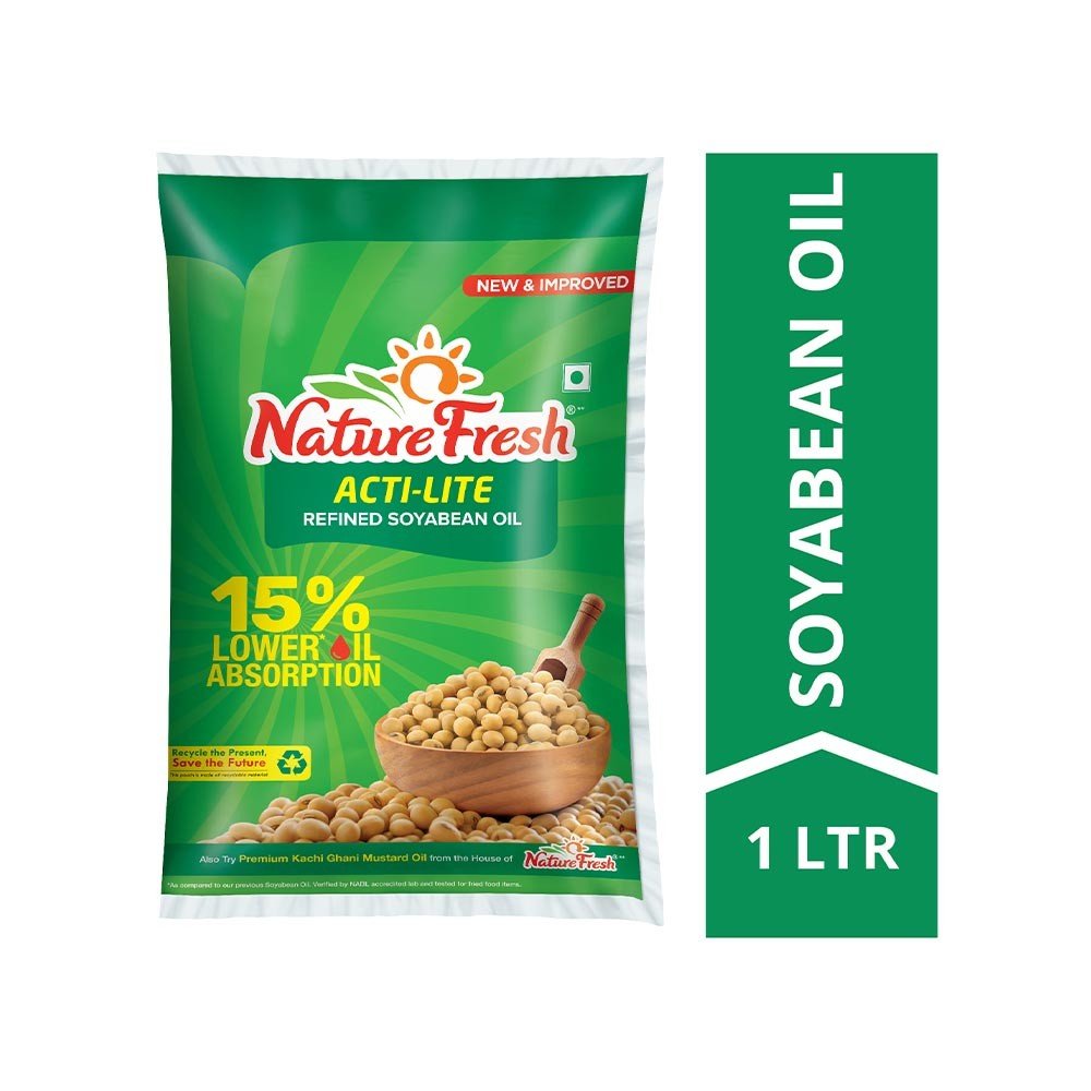 Nature Fresh Acti Lite Refined Soyabean Oil (Pouch)