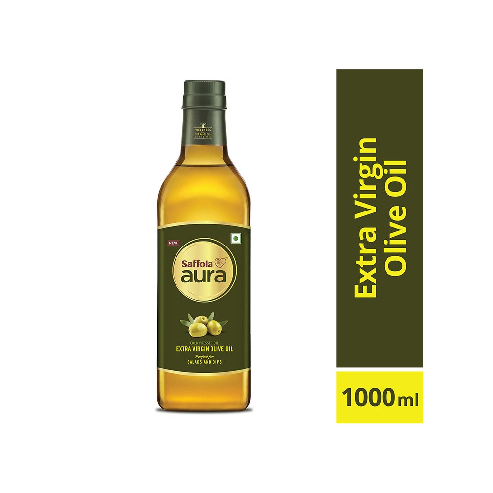 Saffola Aura Extra Virgin Olive Oil (Bottle)