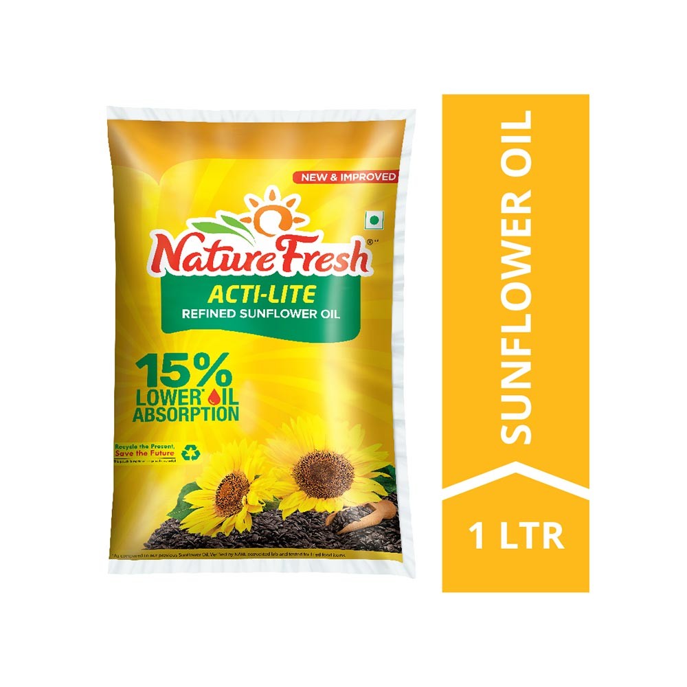 Nature Fresh Acti Lite Sunflower Oil (Pouch)