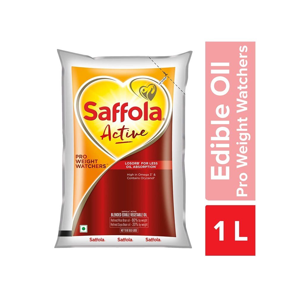 Saffola Active Pro Weight Watchers Edible Oil (Pouch)