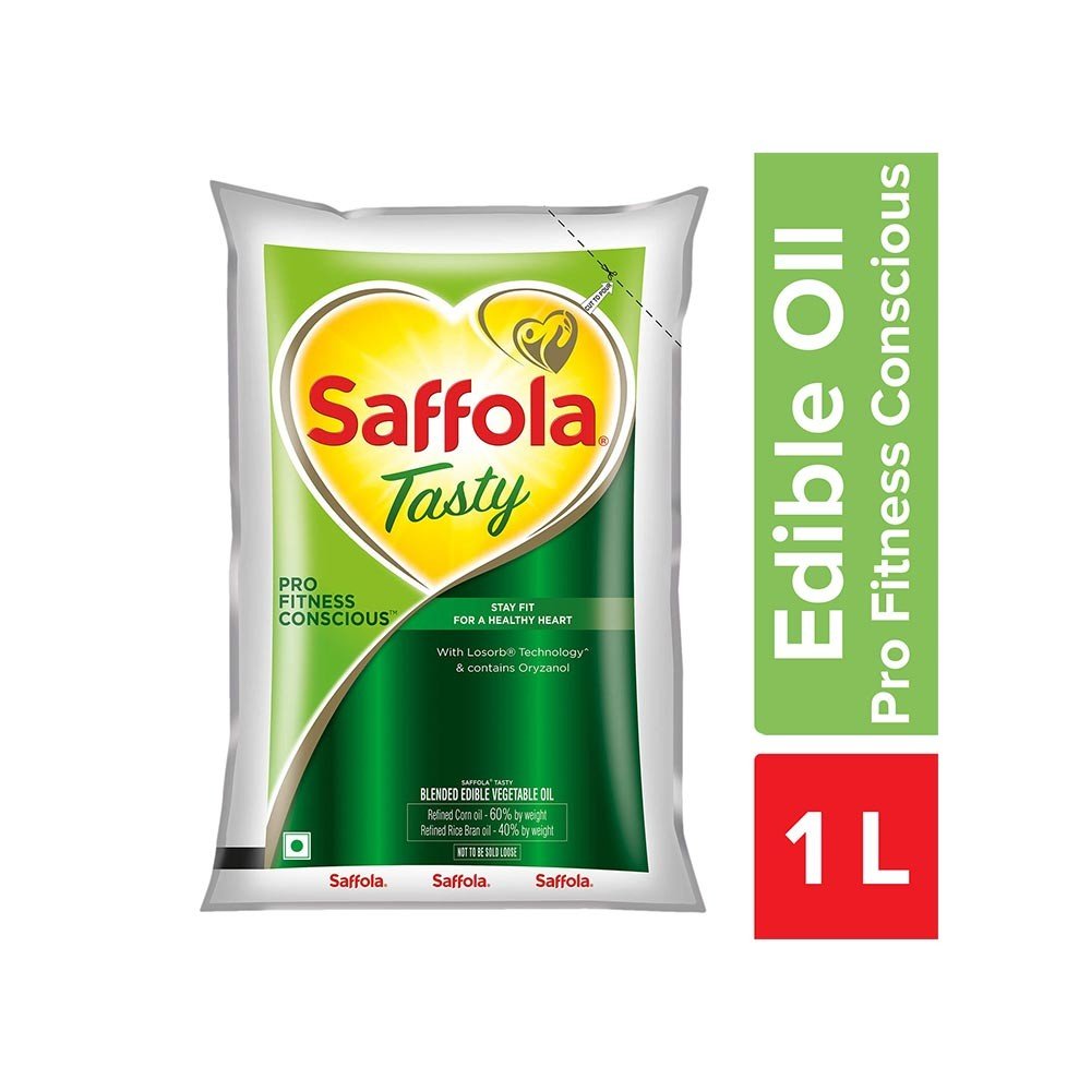 Saffola Tasty Pro Fitness Conscious Edible Oil (Pouch)
