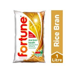 Fortune Health Refined Rice Bran Oil (Pouch)