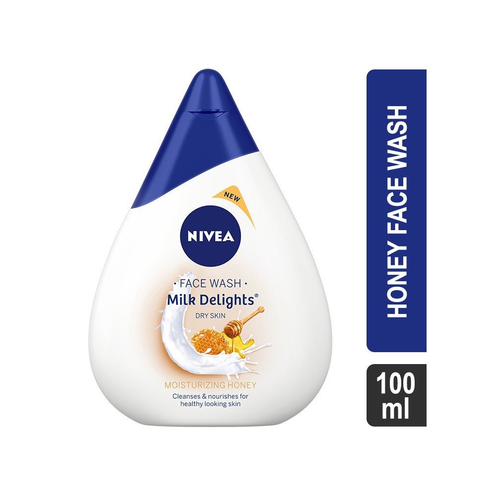 Nivea Milk Delights Moisturizing Honey Face Wash (Dry Skin)