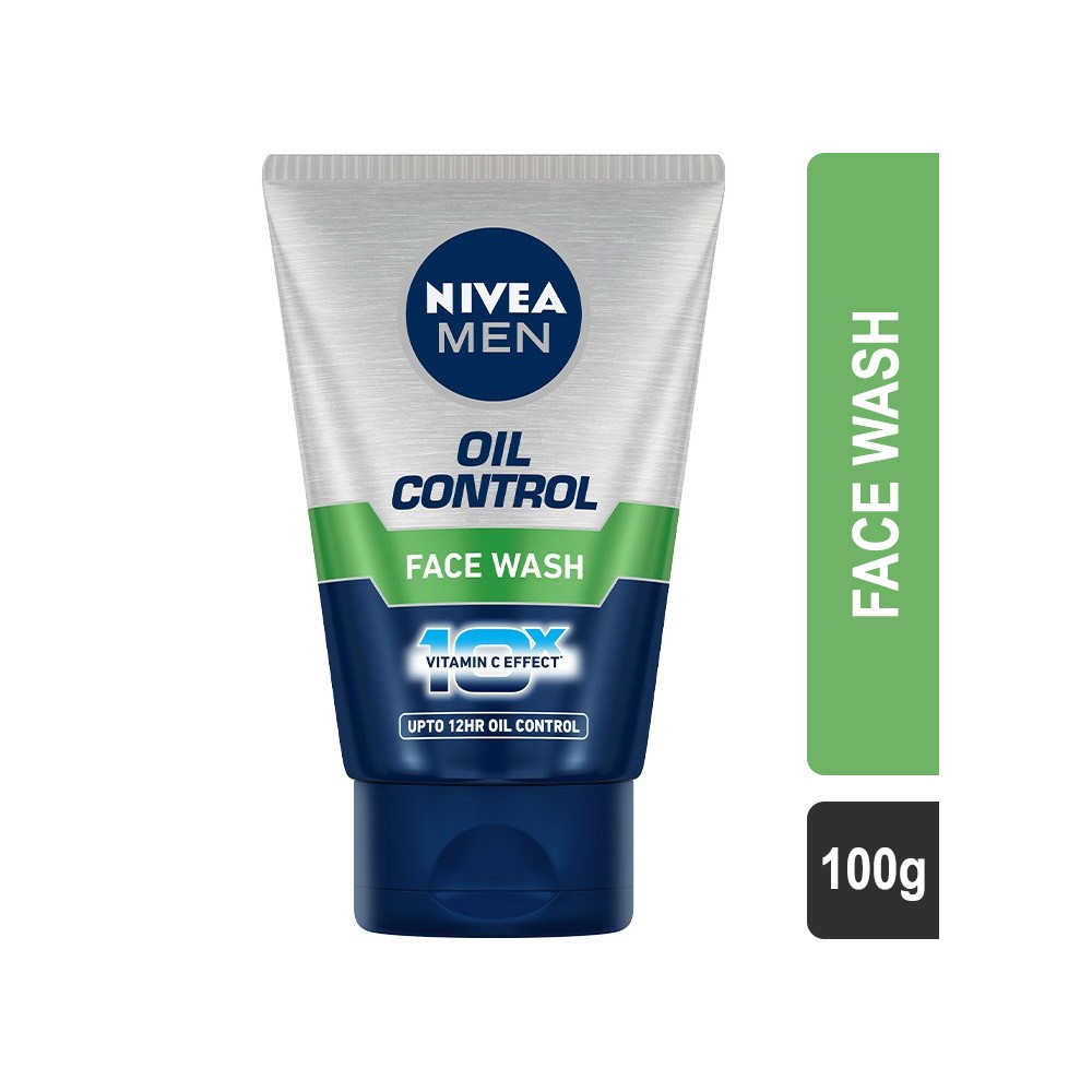 Nivea Men Oil Control 10x Whitening Face Wash