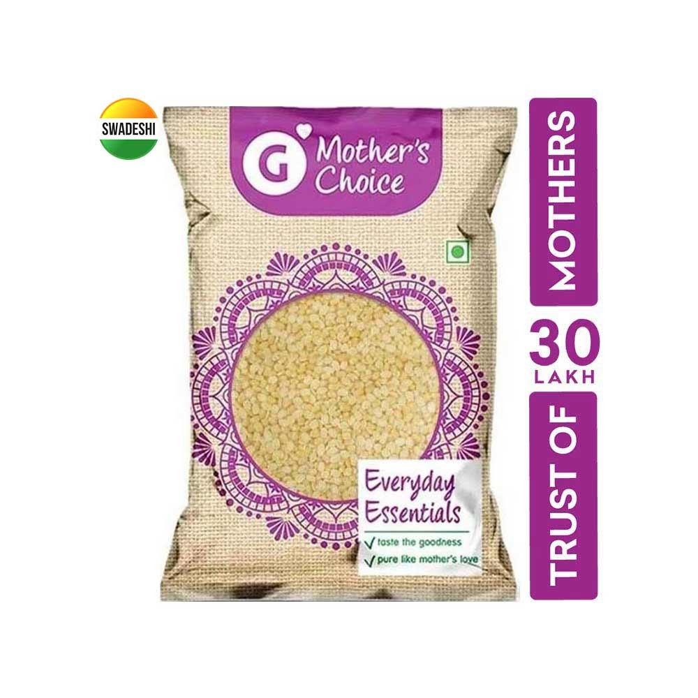 Grocered Mother's Choice Unpolished Yellow Moong Dal (Dhuli)