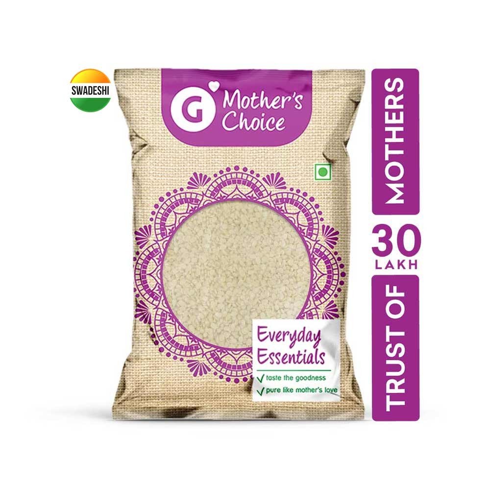 Grocered Mother's Choice Unpolished Split White Urad Dal (Dhuli)