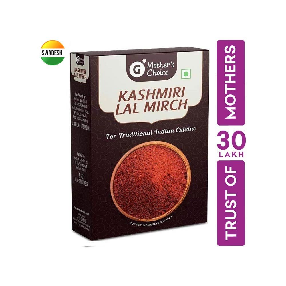 Grocered Mother's Choice Kashmiri Red Chilli Powder