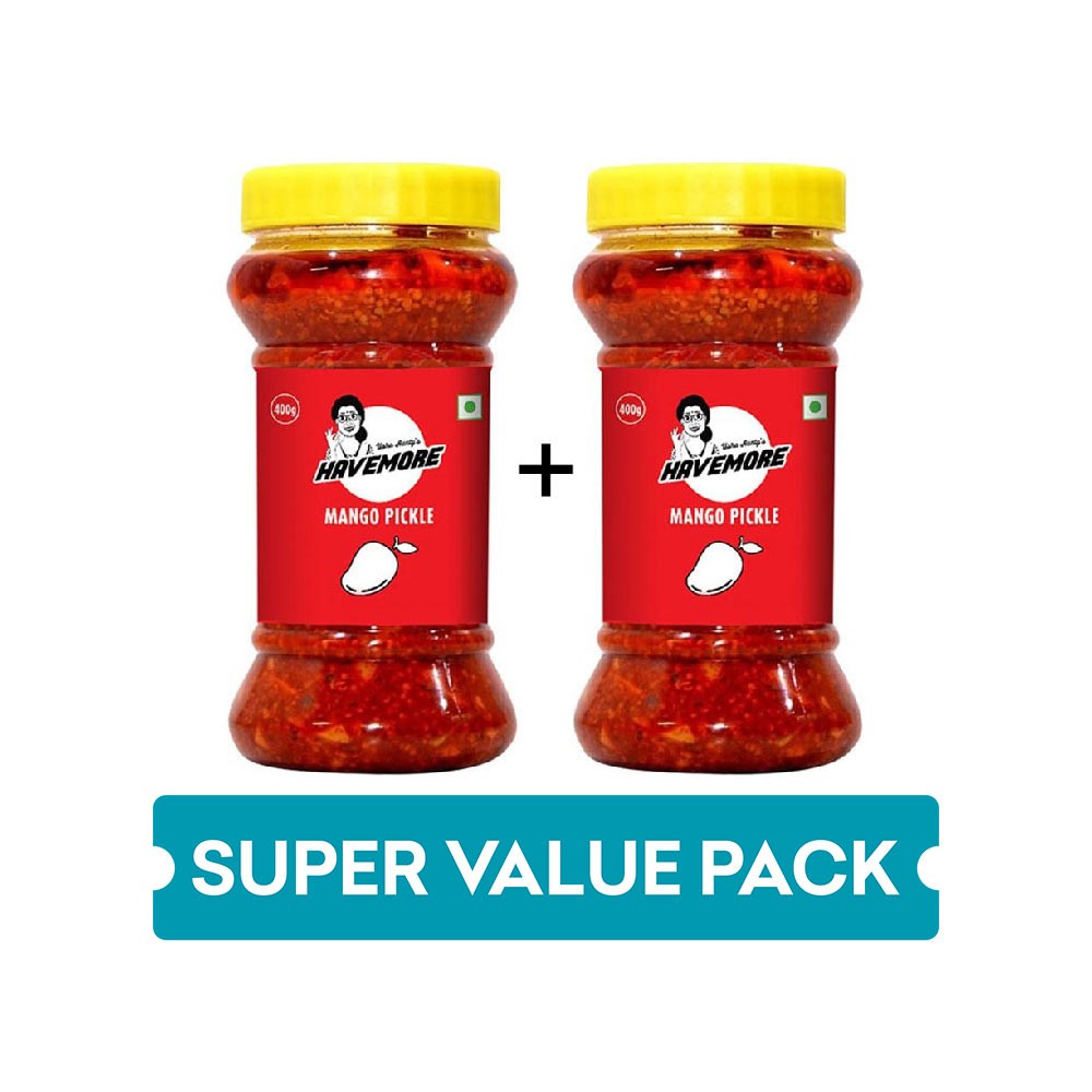 HaveMore Mango Pickle (Jar) - Buy 1 Get 1 Free