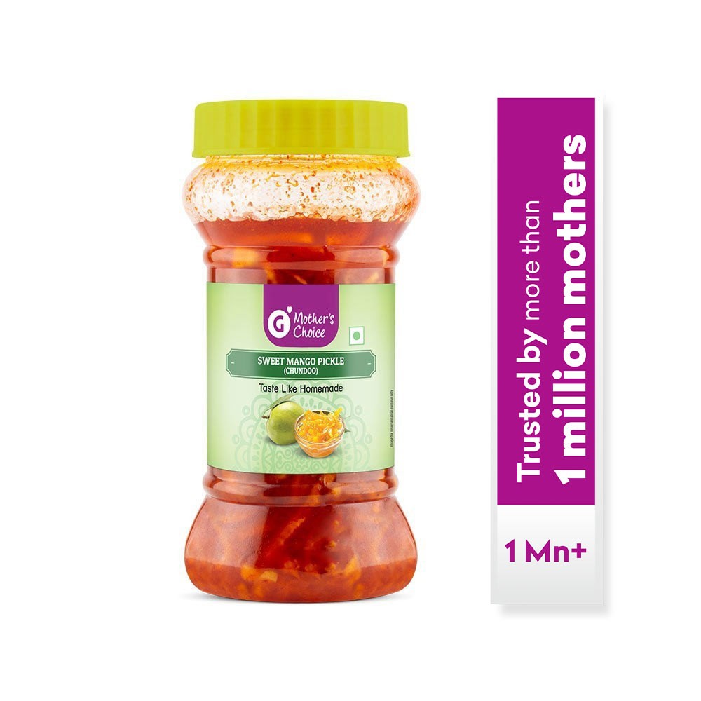 Grocered Mother's Choice Sweet Mango Chundoo Pickle (Bottle)