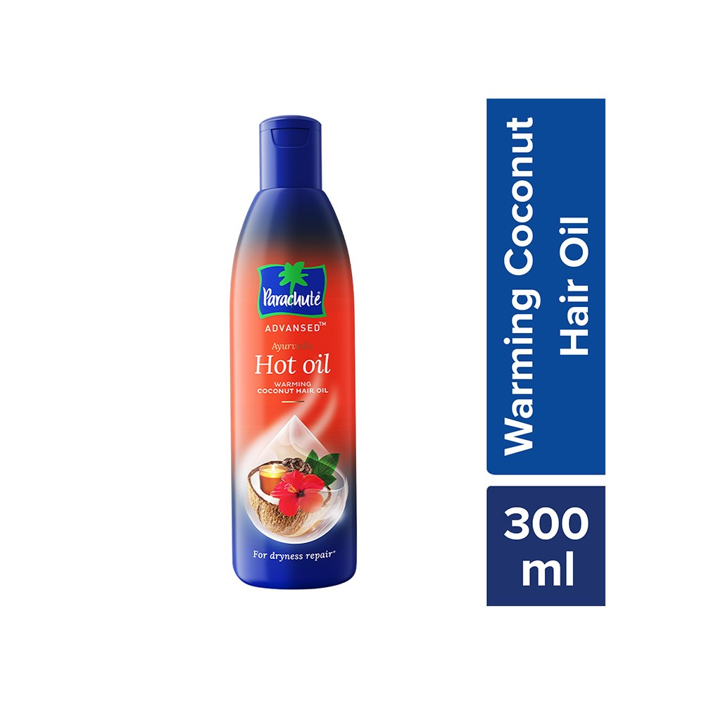 Parachute Advansed Ayurvedic Hot Oil, Warming Coconut Hair Oil