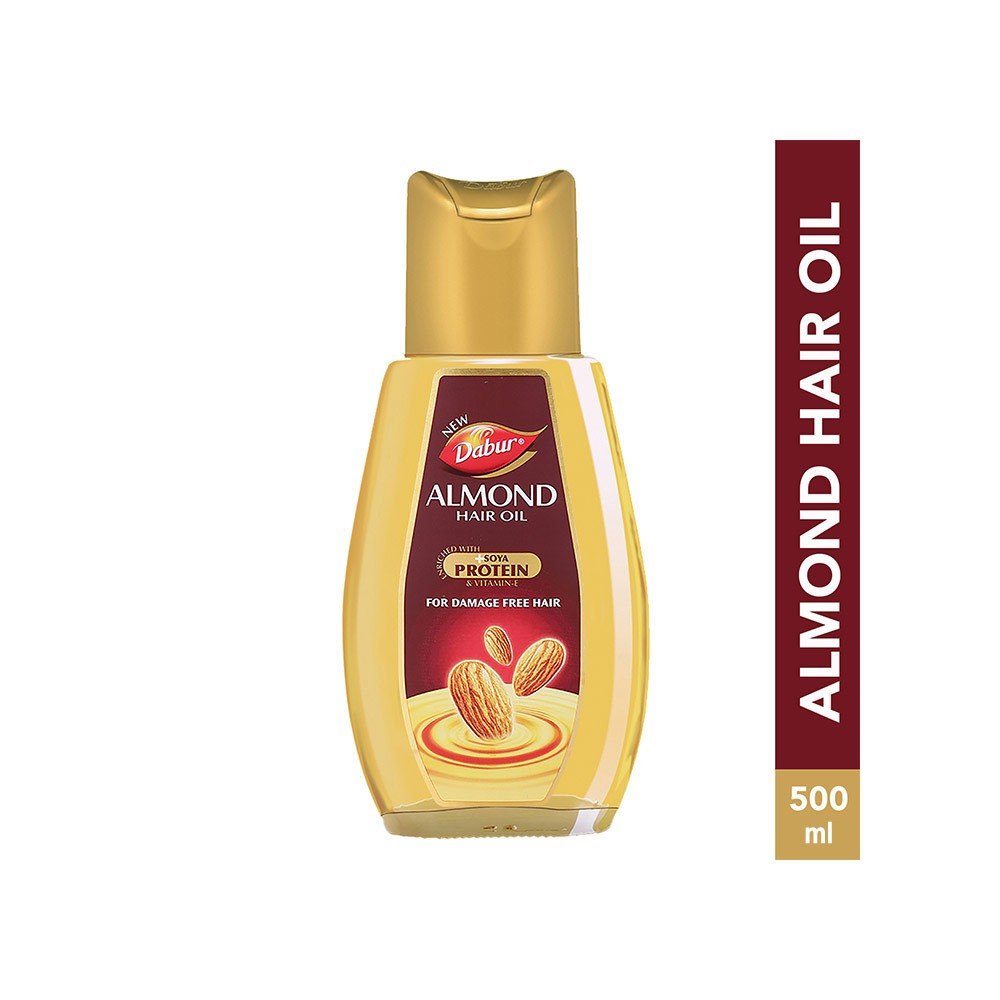 Dabur Almond with Almond, Vitamin E and Soya Protein Hair Oil