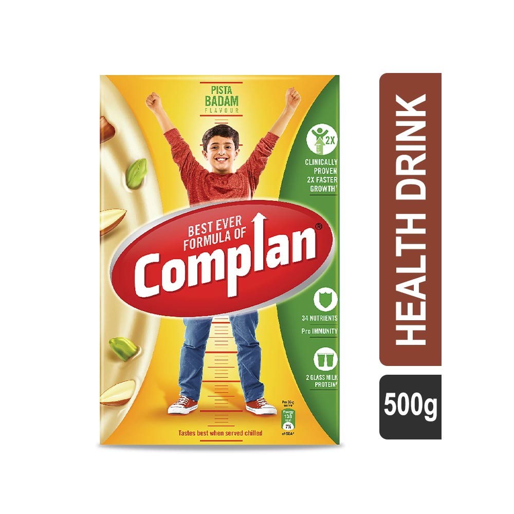 Complan Pista Badam Nutrition and Health Drink (Carton)