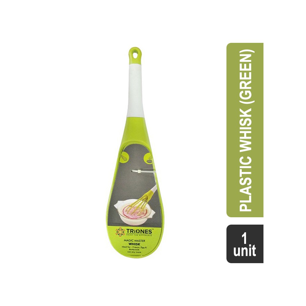 Triones TW-001 Plastic Whisk (Green)