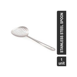 Roops Frying Zara 3 Large Stainless Steel Spoon