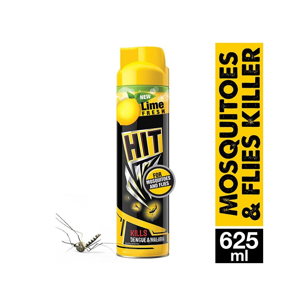 Hit Lime Flower Fragrance Flies & Mosquitoes Black Insect Killer (Spray)