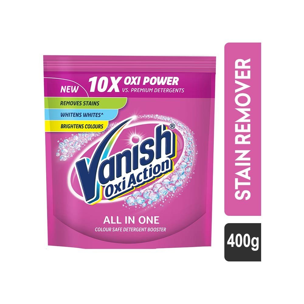 Vanish Oxi Action Fabric Powdered Stain Remover (Pouch)