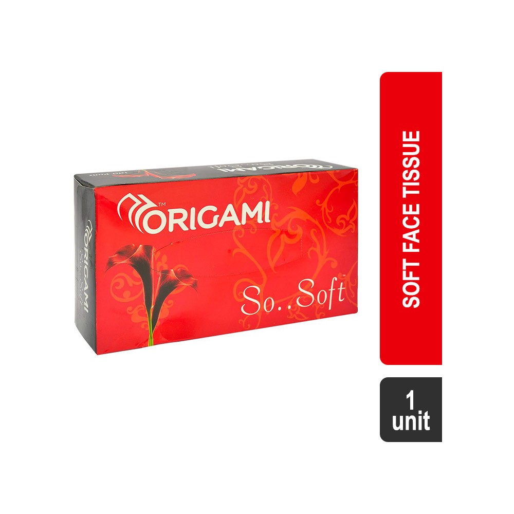 Origami So Soft Face Tissue (100 Pulls)