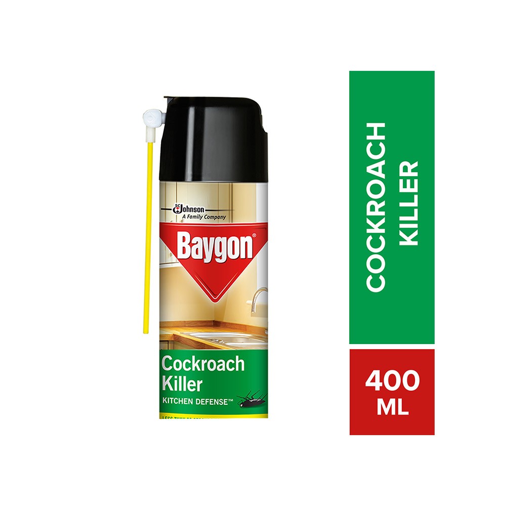 Baygon Cockroach Killer (Spray - 400 ml)