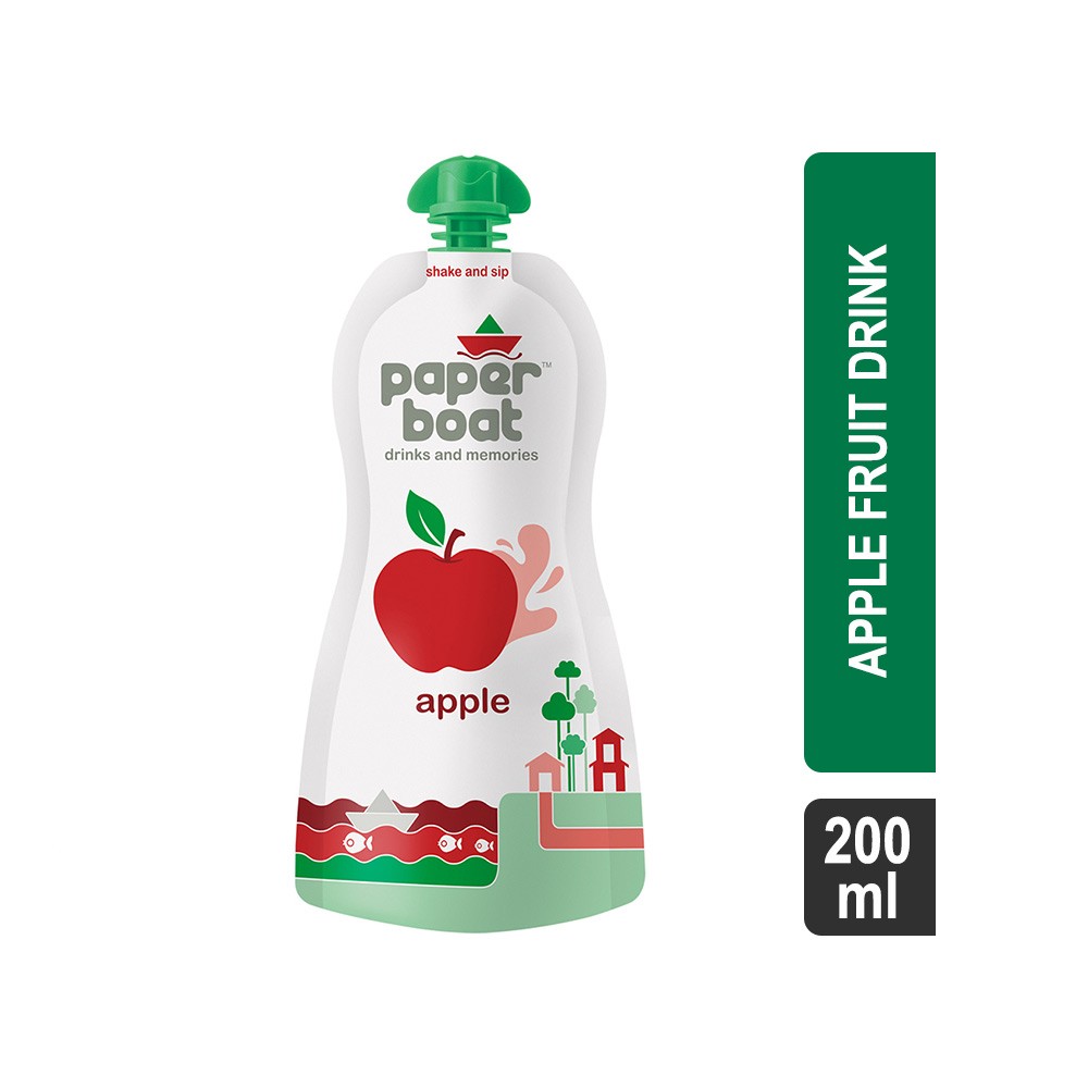 Paper Boat Apple Fruit, No Added Preservatives and Colours Juice