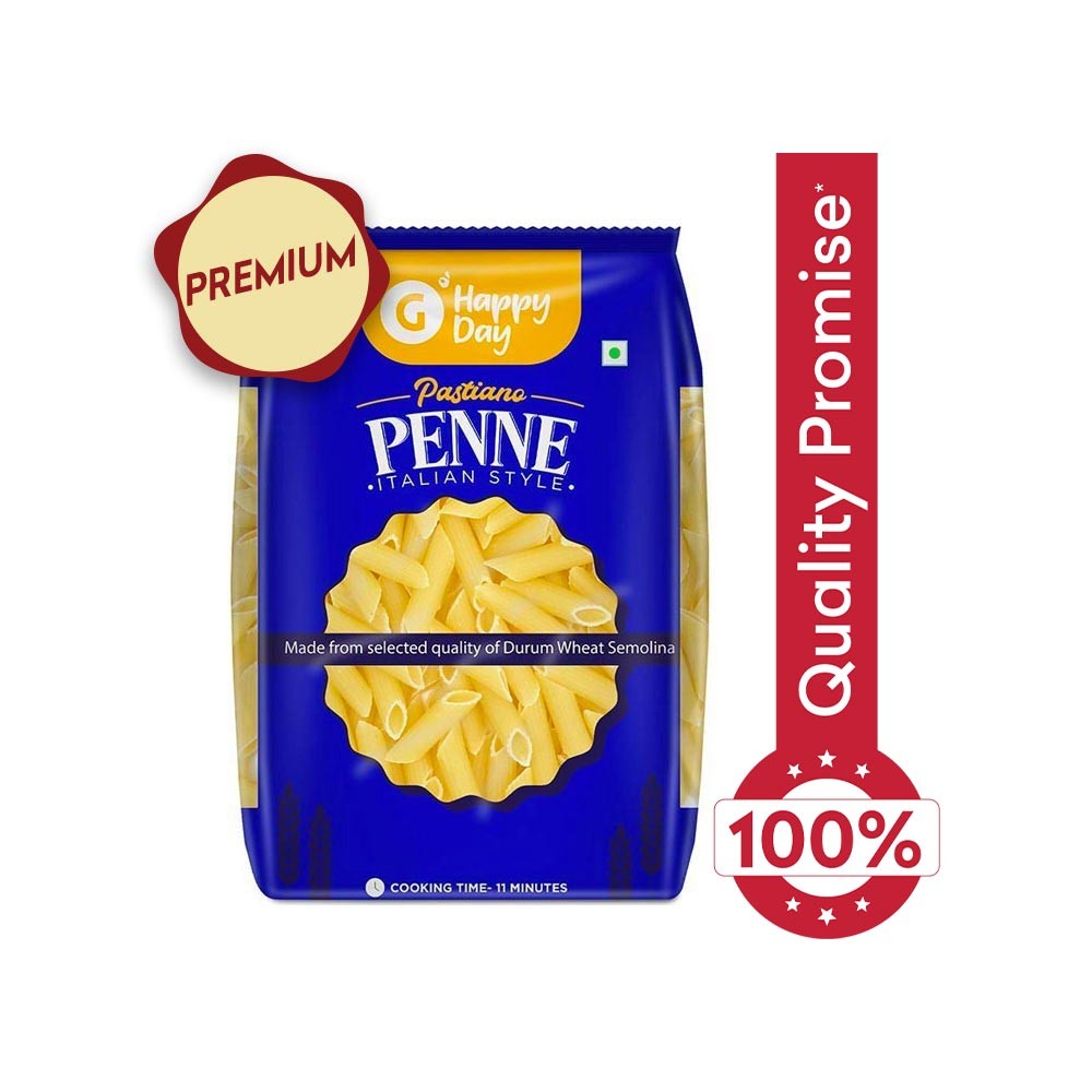 Grocered Happy Day Pastiano Penne Pasta - 500 g